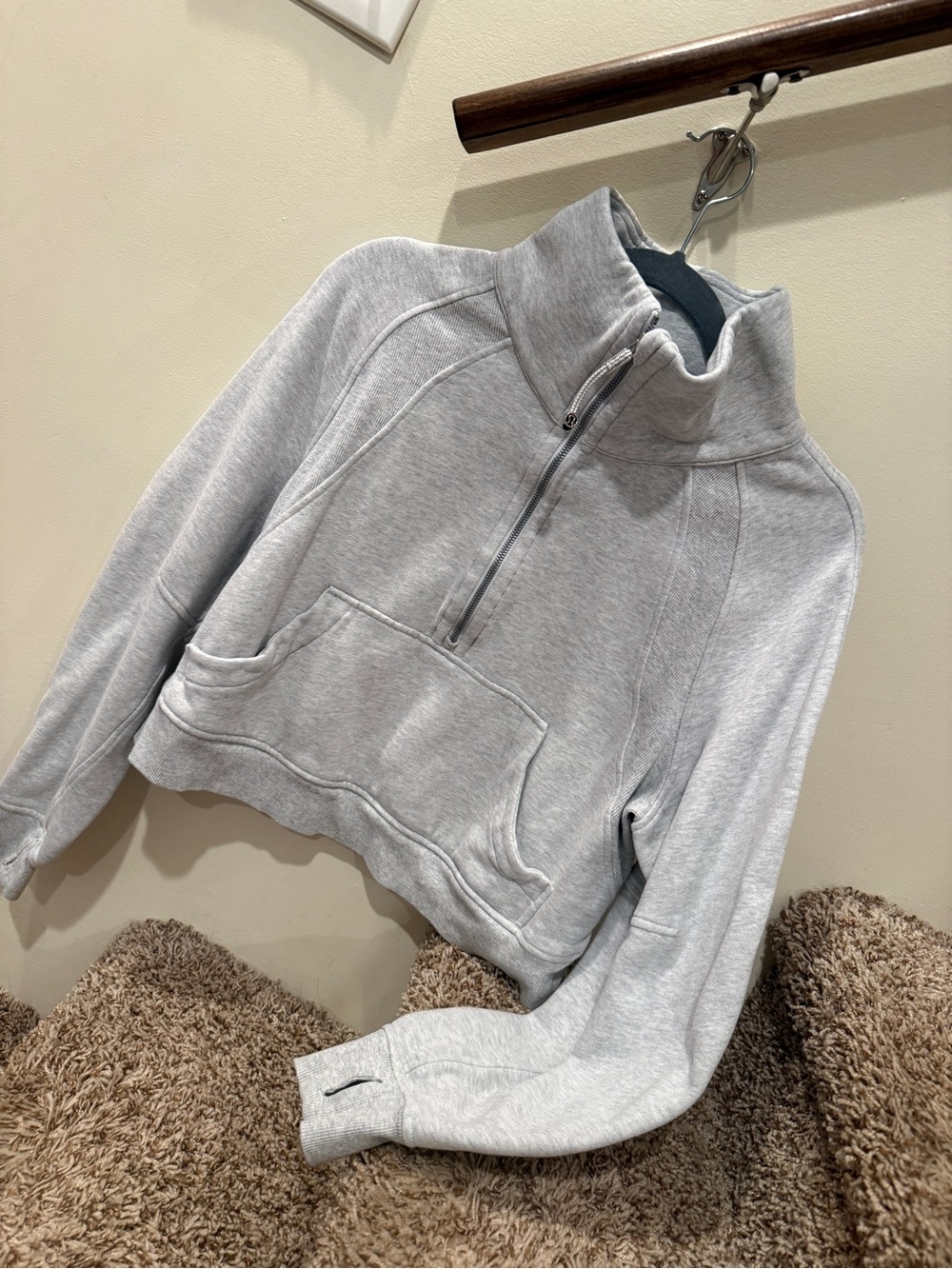 lululemon athletica scuba oversized funnel neck Half-Zip